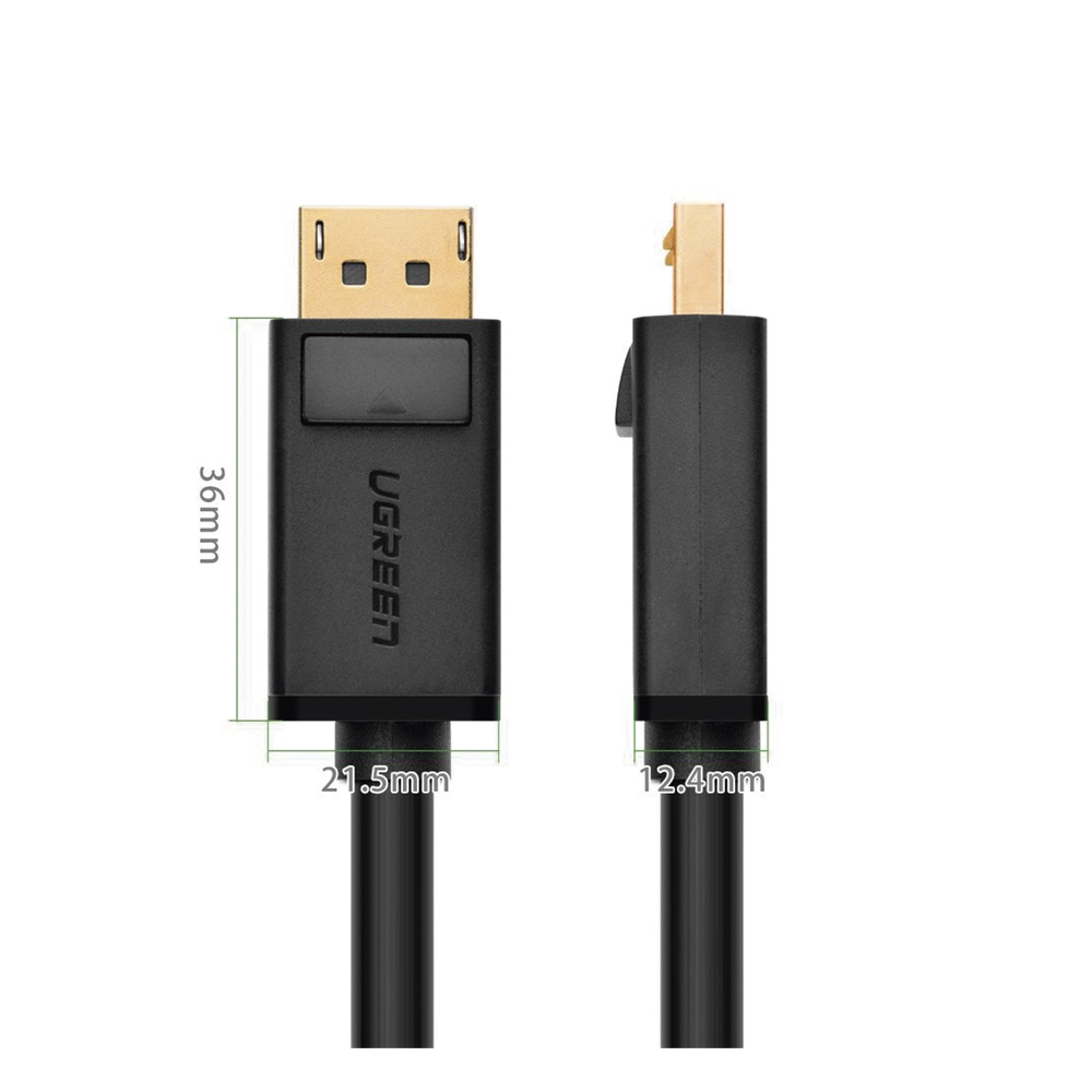 Cable DisplayPort 1.2 Macho a Macho | Longitud 5 Metros (16.40 Pies) | Versión DP1.2 | Soporta 4K@60Hz; 2K@144Hz | Soporta 3D | Color Profundo de 8 y 10 Bits | Blindaje Interno Múltiple | Cobre Estañado 28AWG | Botón de Liberación - Imagen 4