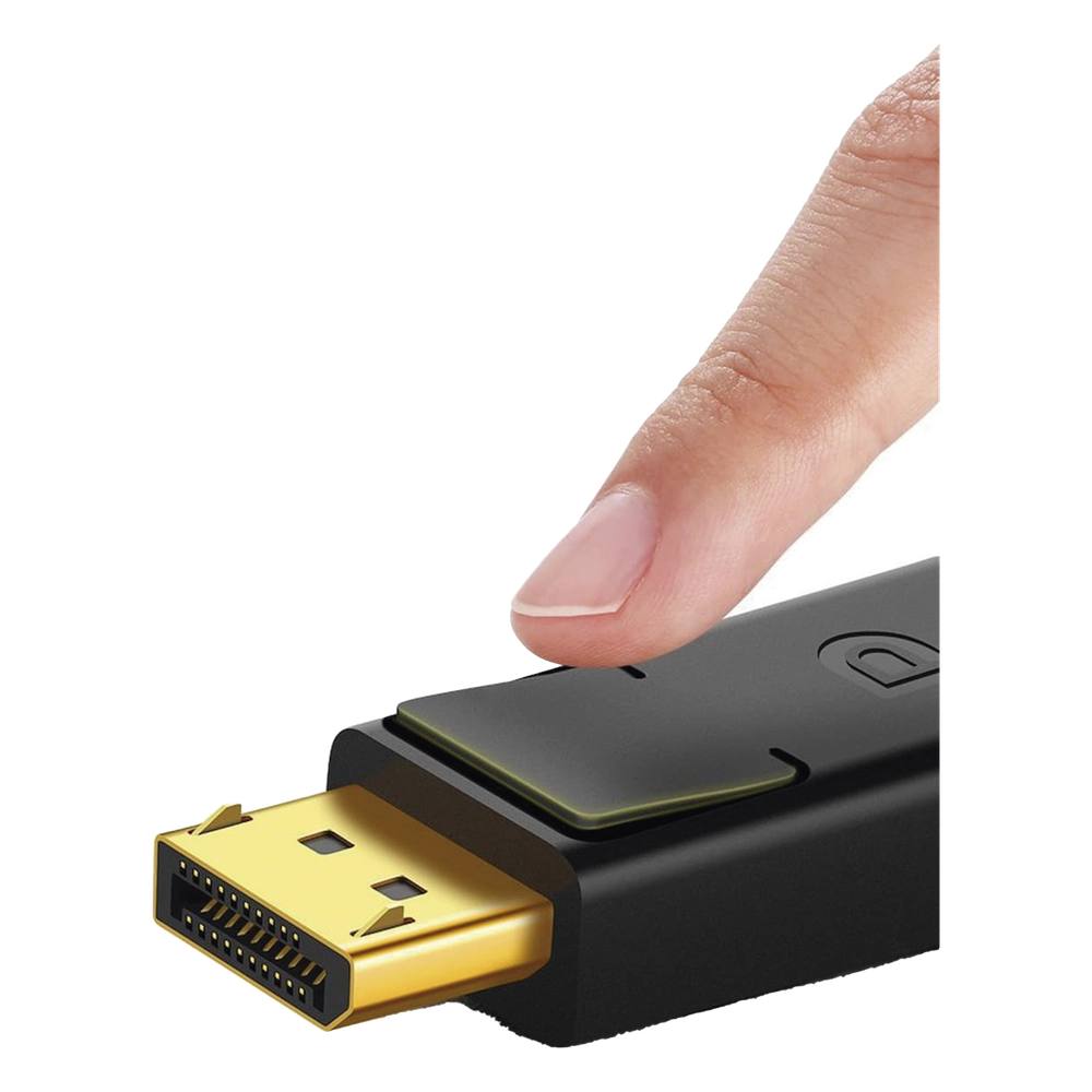 Cable DisplayPort 1.2 Macho a Macho | Longitud 5 Metros (16.40 Pies) | Versión DP1.2 | Soporta 4K@60Hz; 2K@144Hz | Soporta 3D | Color Profundo de 8 y 10 Bits | Blindaje Interno Múltiple | Cobre Estañado 28AWG | Botón de Liberación - Imagen 5