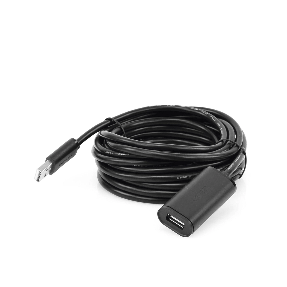 Cable de Extensión Activo USB 2.0 / 5 Metros / Macho-Hembra / Booster individual FE1.1S incorporado / Velocidad de hasta 480 Mbps / Ideal para impresoras, consolas , Webcam, etc. - Imagen 4