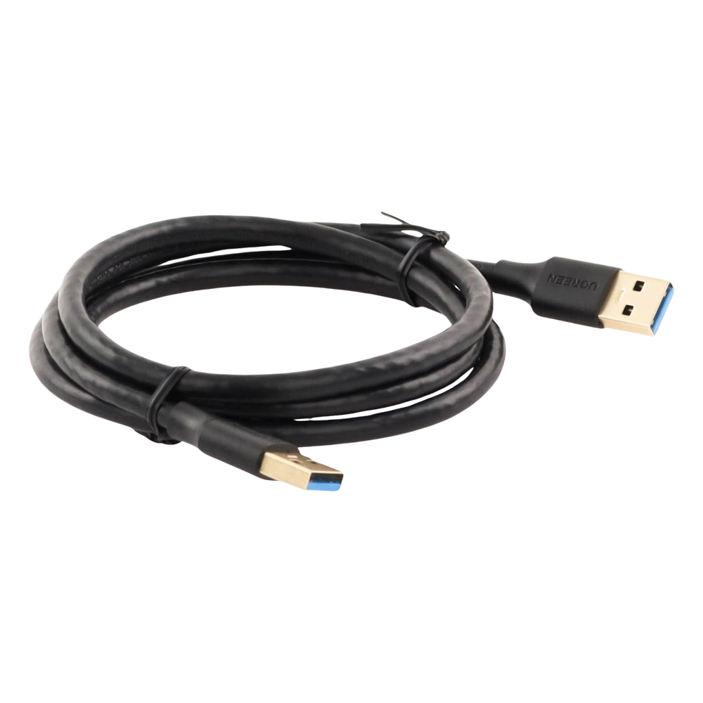 Cable USB-A 3.0 a USB-A 3.0 / 1 Metro / Macho a Macho / Conector Niquelado / Núcleo de Cobre Estañado / Blindaje Múltiple / Velocidad 5Gbps / No Requiere Controlador / Compatible con USB2.0 Y USB 1.1 - Imagen 3