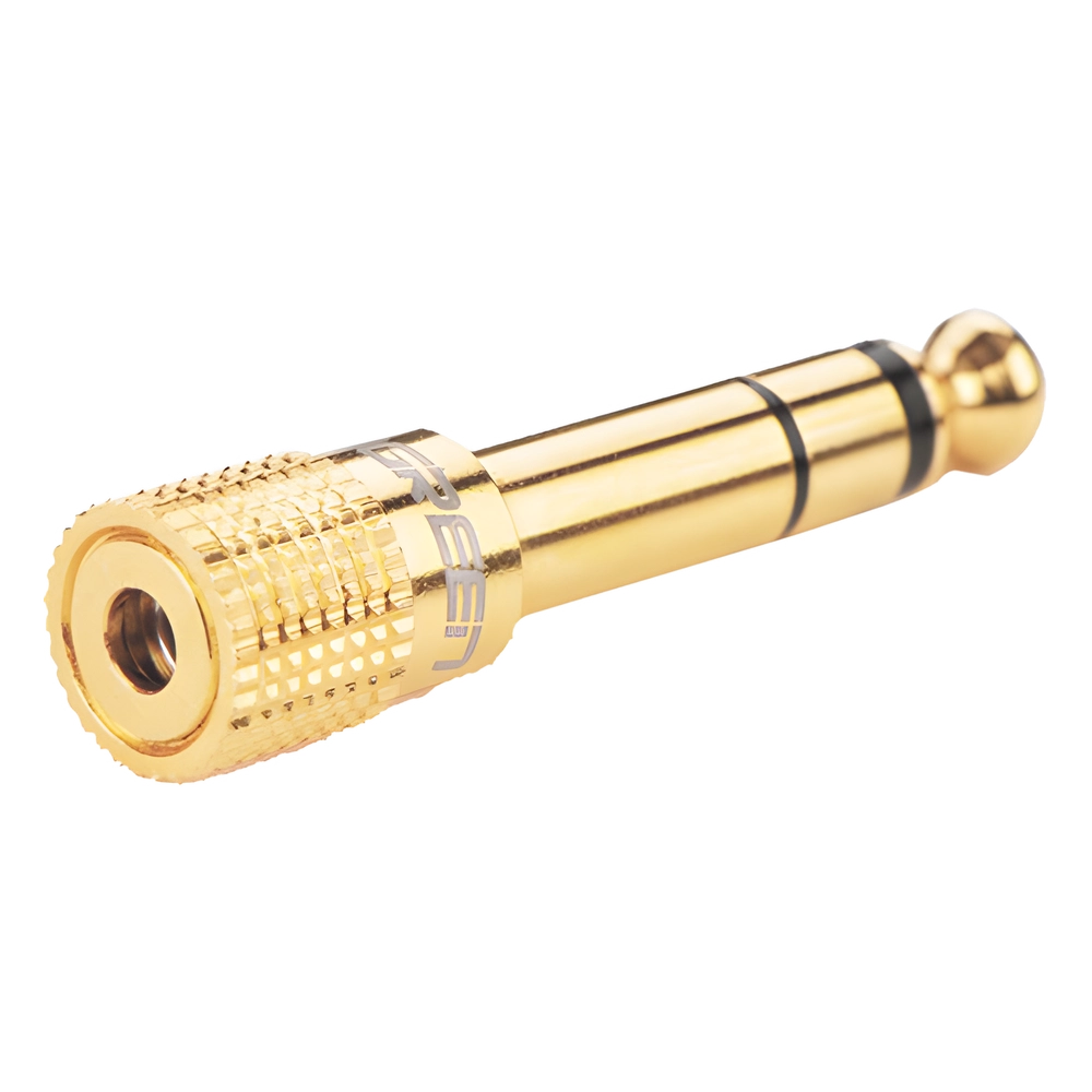 Adaptador (Convertidor) de Audio 3.5mm Hembra a 6.5mm Macho / Plug & Play / Superficie de Rosca Antideslizante / Calidad de sonido sin pérdidas - Imagen 3