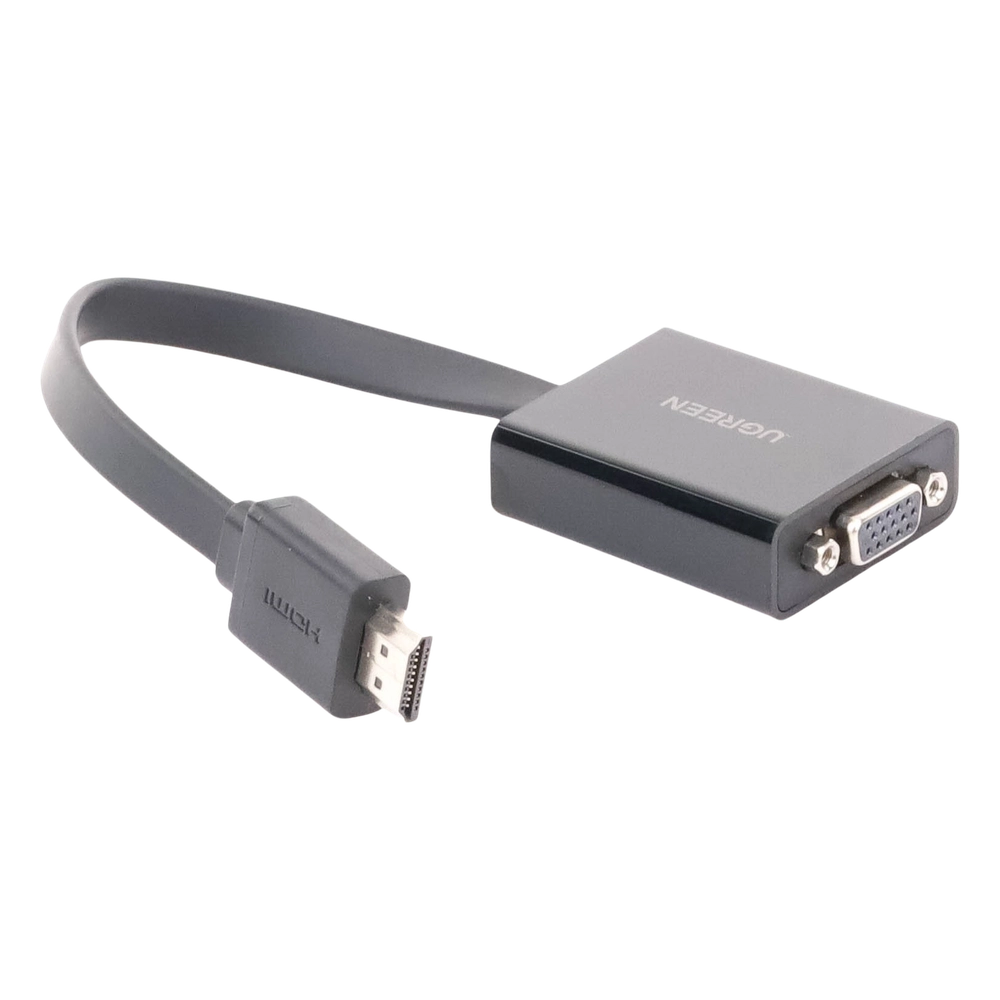 Adaptador HDMI a VGA / Resolución 1080P / Audio 3.5mm / Con Puerto Micro USB para Alimentación / Plug & Play / No Requiere Controlador / ABS / Flexible y Duradero - Imagen 3