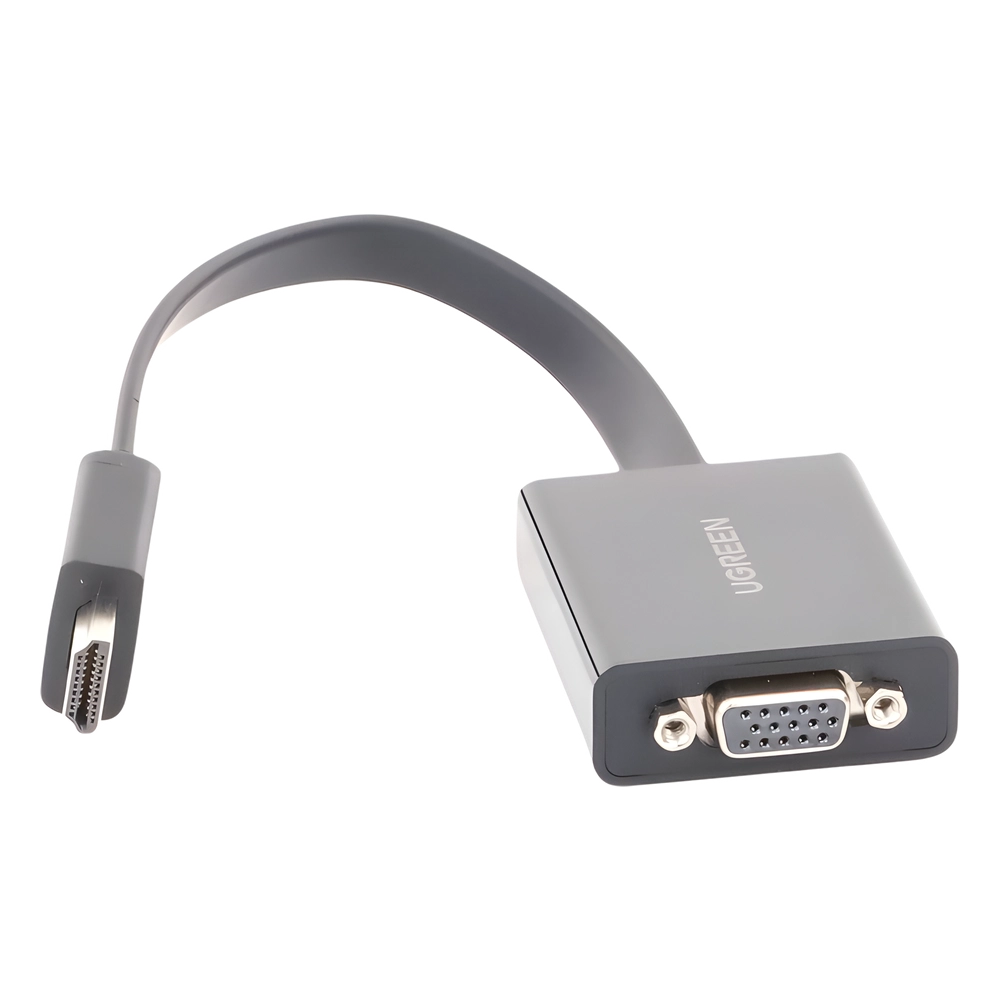 Adaptador HDMI a VGA / Resolución 1080P / Audio 3.5mm / Con Puerto Micro USB para Alimentación / Plug & Play / No Requiere Controlador / ABS / Flexible y Duradero - Imagen 5