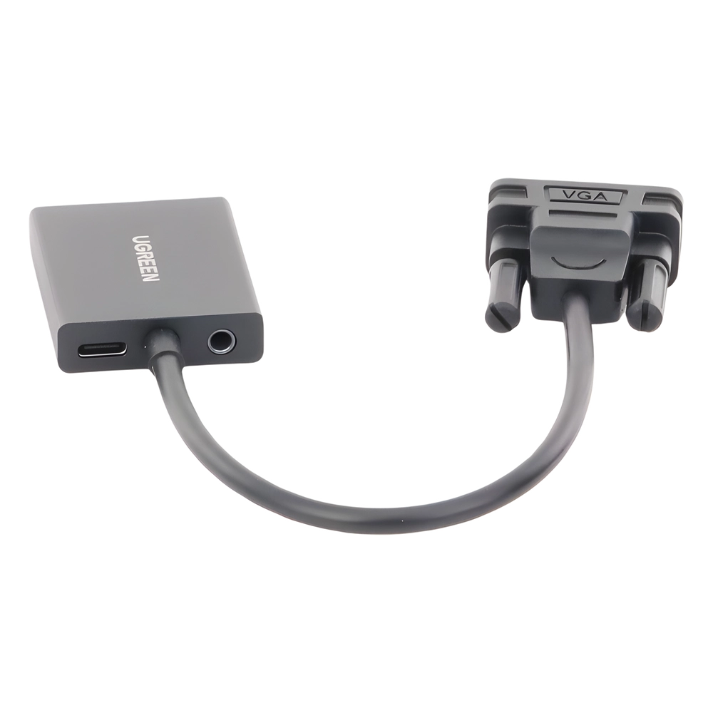 VGA Macho / Salida: HDMI Hembra / Resolución de 1080P@60Hz / Puerto Estéreo de 3.5 mm / Plug and Play, Sin Controlador / Longitud del Cable 15 cm (5.91 Pulgadas). / Incluye Cable de Alimentación USB / Incluye Cable de Audio de 3.5mm. - Imagen 3
