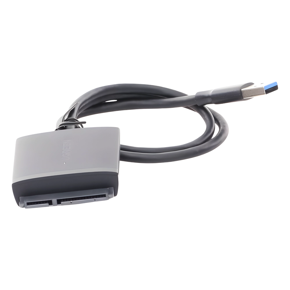 Adaptador USB 3.0 a SATA III | Compatible con Disco Duro HDD y SSD de 2.5" y 3.5" de hasta 12 TB | Velocidad USB 3.0 de hasta 5 Gbps | Alta Velocidad con UASP & TRIM | Cable de 50 cm. - Imagen 3