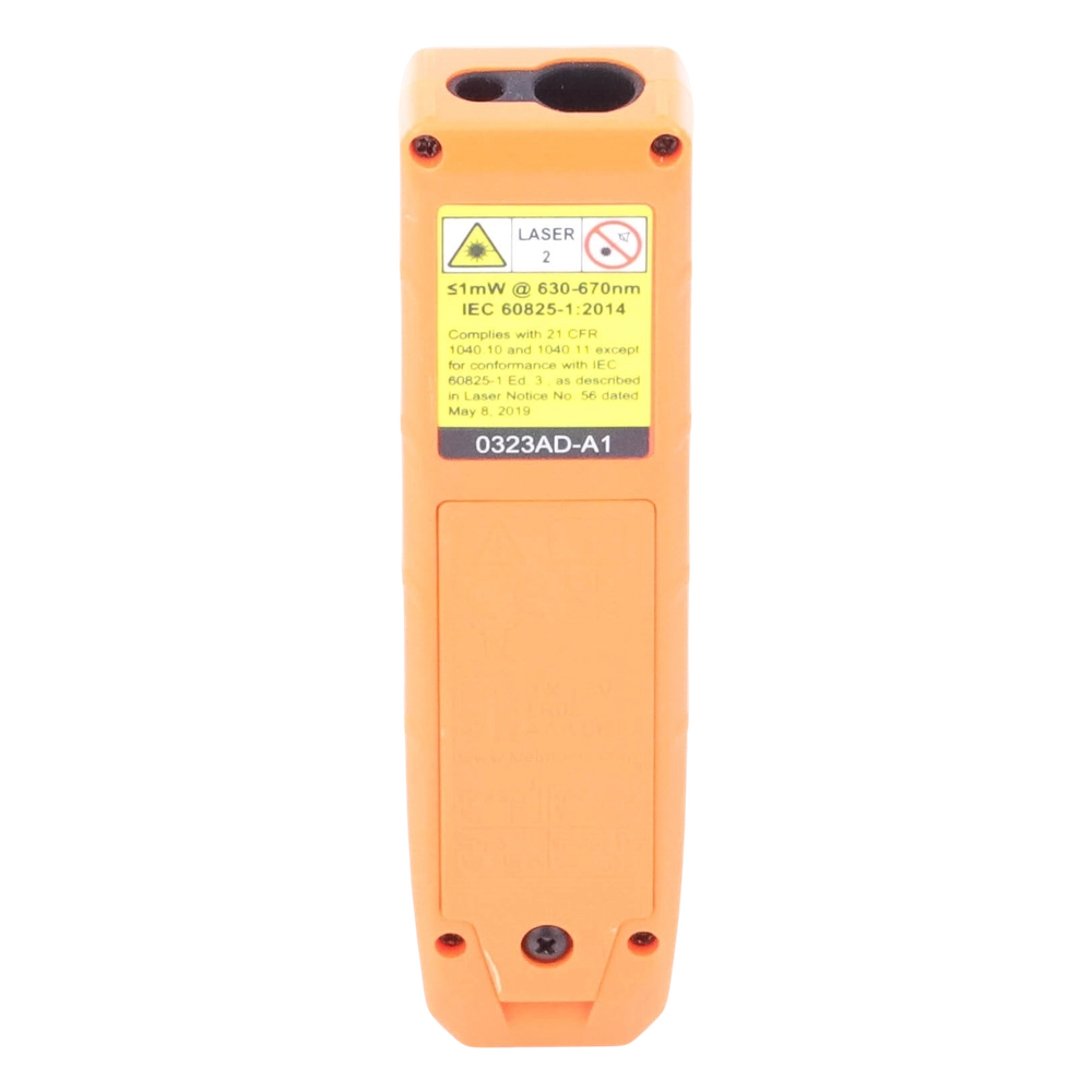 Medidor Compacto Láser de Distancias. Rango: 5.1 cm a 30.5 m / Opción cm o pulg. o Combinado / Clip para Bolsillo. - Imagen 9