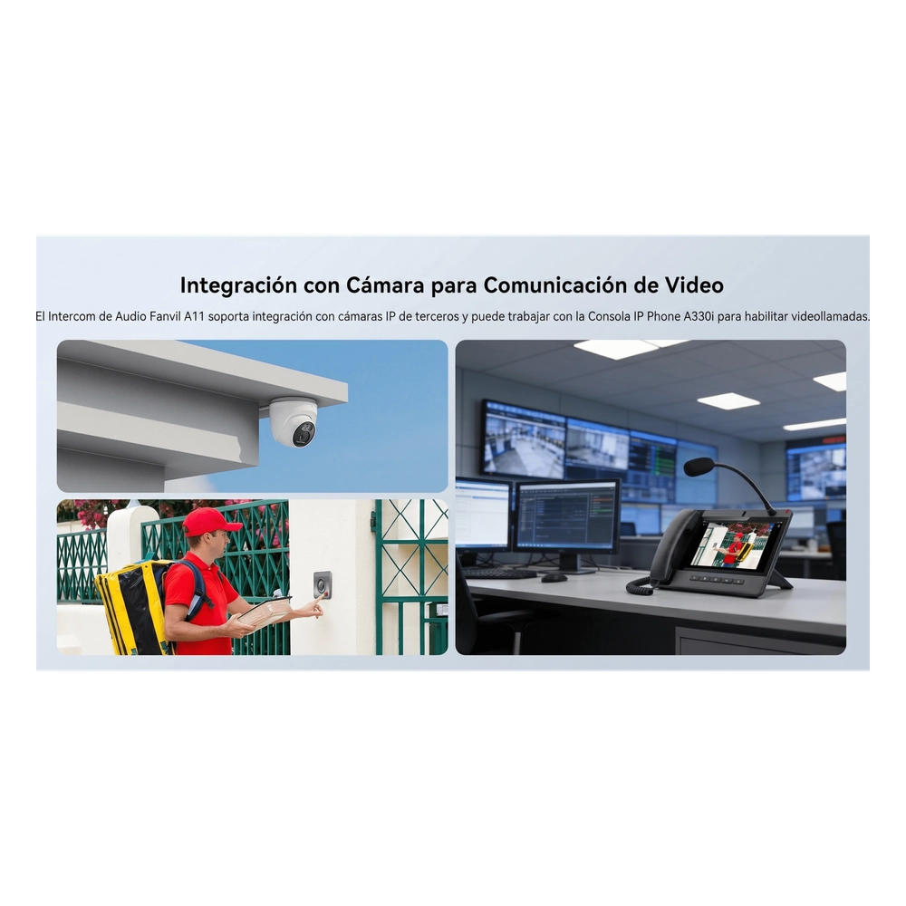Video Intercom IP para Exterior / Cámara 4 Megapixel (1080p) / HDR e Iluminación IR / Altavoz 5W y Doble Micrófono con Reducción de Ruido / Panel Acero Inoxidable y Cuerpo Aluminio / IP66 e IK10 / PoE+ / 2 Líneas SIP - Imagen 19