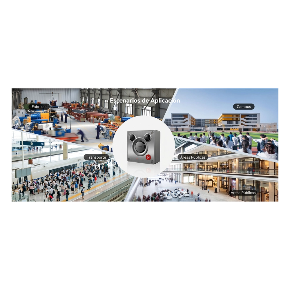 Video Intercom IP para Exterior / Cámara 4 Megapixel (1080p) / HDR e Iluminación IR / Altavoz 5W y Doble Micrófono con Reducción de Ruido / Panel Acero Inoxidable y Cuerpo Aluminio / IP66 e IK10 / PoE+ / 2 Líneas SIP - Imagen 22