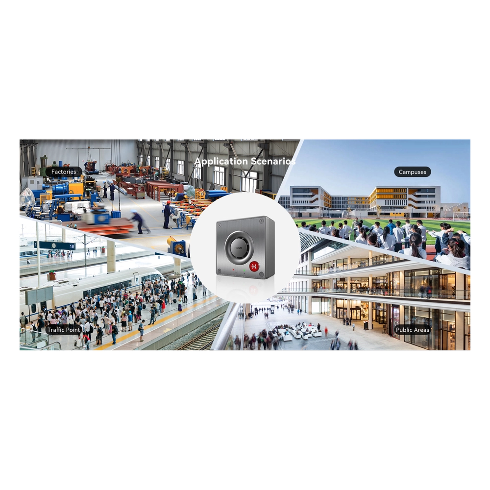 Video Intercom IP para Exterior / Cámara 4 Megapixel (1080p) / HDR e Iluminación IR / Altavoz 5W y Doble Micrófono con Reducción de Ruido / Panel Acero Inoxidable y Cuerpo Aluminio / IP66 e IK10 / PoE+ / 2 Líneas SIP - Imagen 8