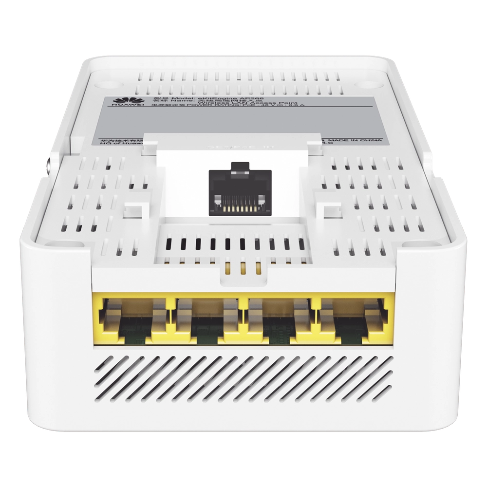 Punto de Acceso eKit Wi-Fi 6 para Pared / Hasta 128 Clientes / 2.9 Gbps / 1 Puerto Gigabit PoE in + 3 Puertos LAN Gigabit + 1 Puerto LAN PoE out / Smart Antenna 20% más cobertura / Libre de Licenciamiento - Imagen 3