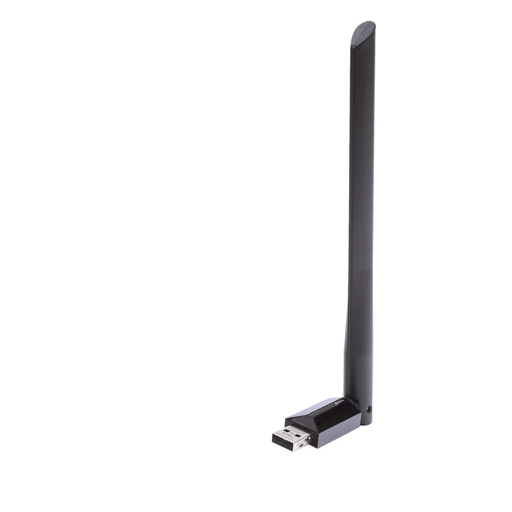 Adaptador USB inalámbrico doble banda AC 600 Mbps, antena de alta ganancia.