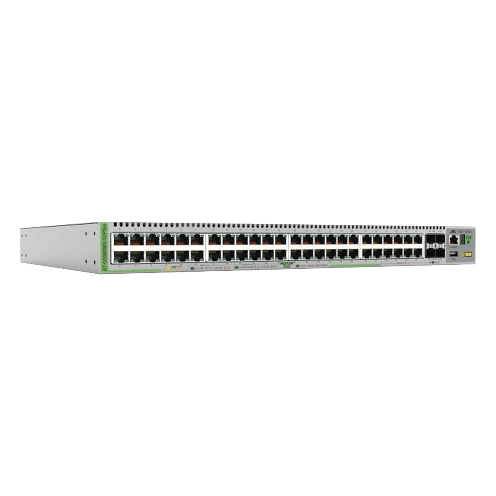 Switch L3 Stackable, 40x 10/100/1000-T PoE+ , 8x 100M/1G/2.5G/5G-T PoE+, 4x SFP+ Ports, 370W