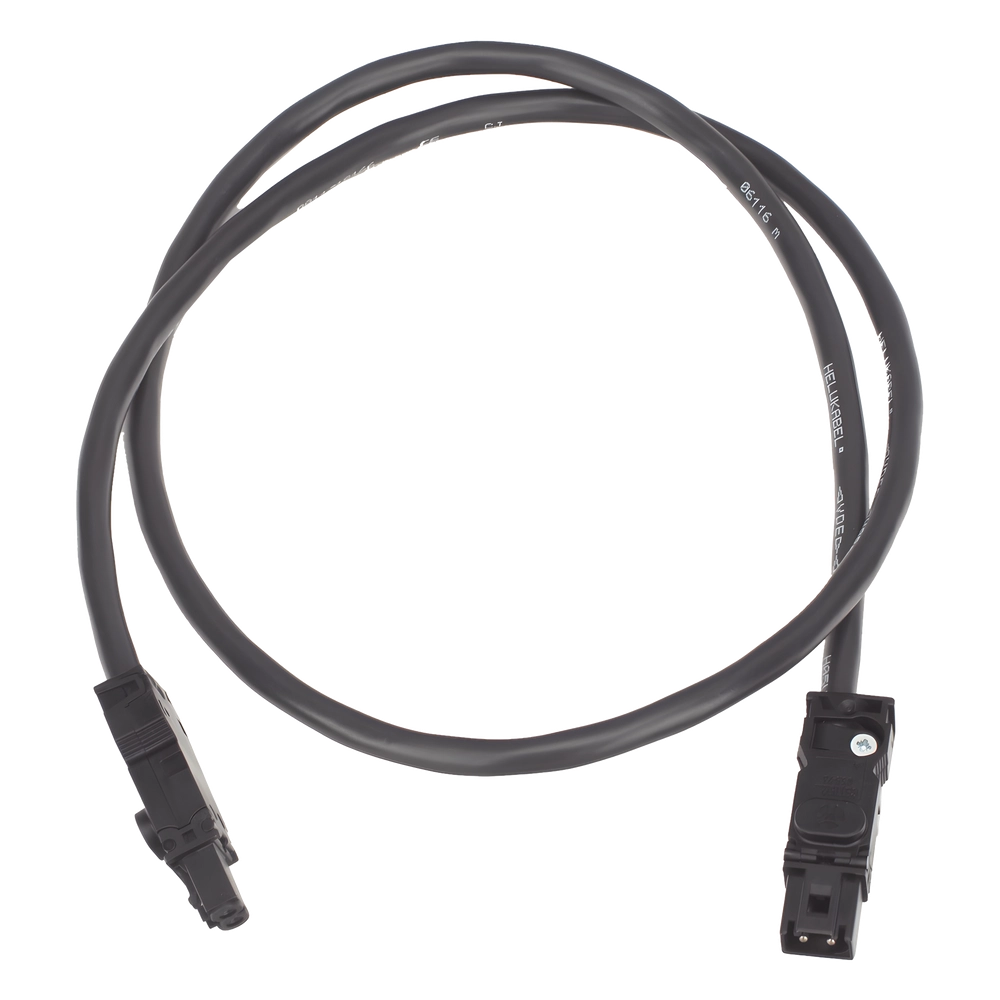 Cable de unión para Lámparas LED CEL550M HOFFMAN color negro 1 metro - Imagen 2