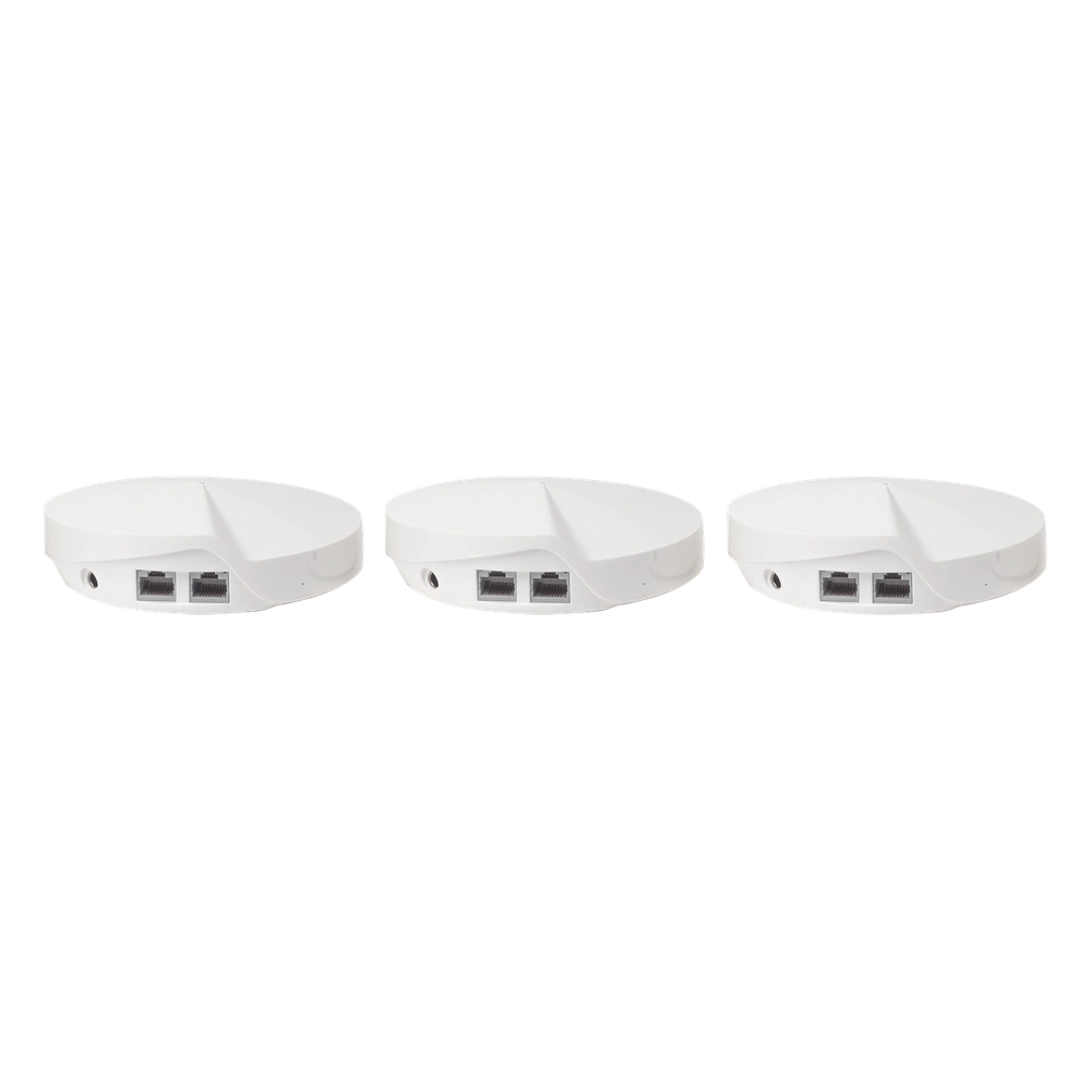 Kit 3 Routers Inalámbricos MESH Interior para Hogar / Doble Banda Wi-Fi 5 AC1300 Mbps / 2 Puerto Gigabit WAN/LAN / 4 Antenas Internas / Administración Mediante la App Deco (iOS, Android) / Protección HomeCare - Imagen 6