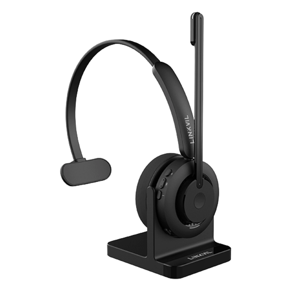 Auriculares Bluetooth / Micrófono Omnidireccional / Cancelación de Ruido AI ENC / Busylight Integrado / Bluetooth 5.4 Multipunto / Batería 400 mAh / 22 Horas Llamadas / Compatible VoIP - Imagen 3