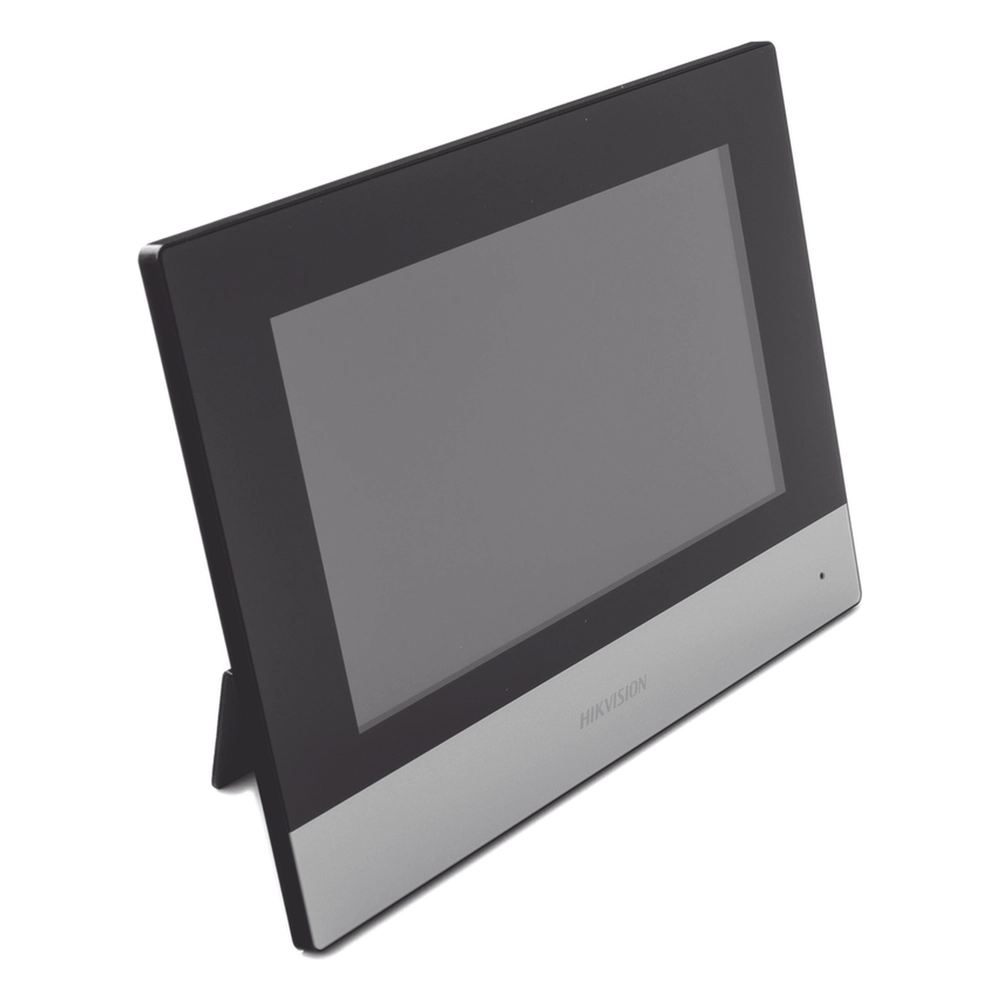 Monitor Hibrido IP WiFi Touch Screen 7" para DS-KIS303P / Vídeo en Vivo / PoE Estándar / Apertura Remota / Llamada Entre Monitores / Audio de dos vías / Policarbonato - Imagen 3