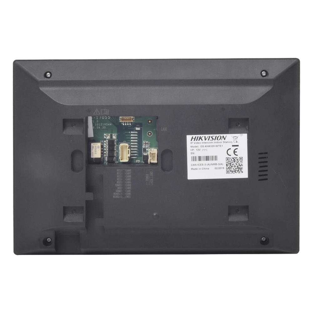 Monitor Hibrido IP WiFi Touch Screen 7" para DS-KIS303P / Vídeo en Vivo / PoE Estándar / Apertura Remota / Llamada Entre Monitores / Audio de dos vías / Policarbonato - Imagen 4