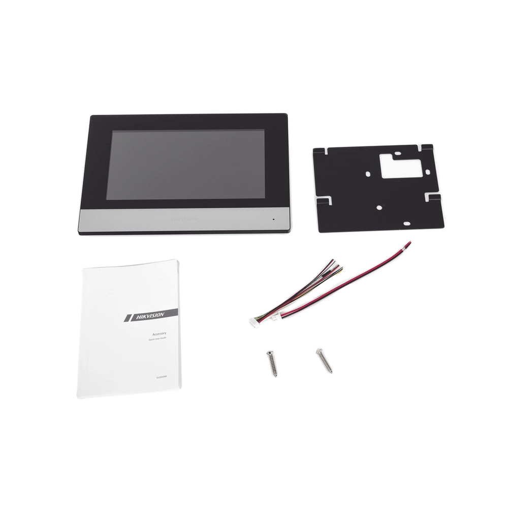 Monitor Hibrido IP WiFi Touch Screen 7" para DS-KIS303P / Vídeo en Vivo / PoE Estándar / Apertura Remota / Llamada Entre Monitores / Audio de dos vías / Policarbonato - Imagen 5