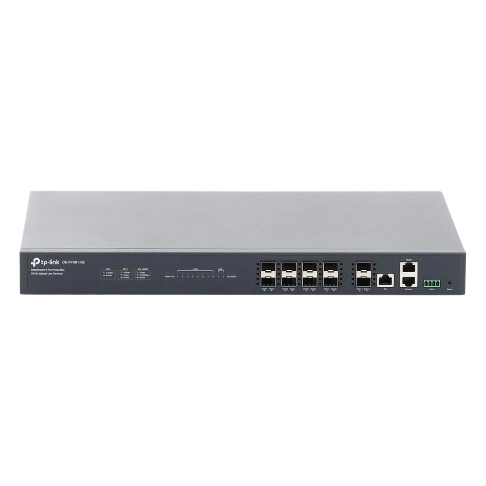 Deltra Stream - OLT de 8 Puertos GPON / Conexión Hasta 1,024 ONUs / 1 Puerto Gigabit RJ45 Uplink / 2 Puertos SFP+ 10GbE Uplink / Fuentes Redundantes AC-AC (incluidas) / Administración desde la Nube Sin Costo (DPMS) - Imagen 3