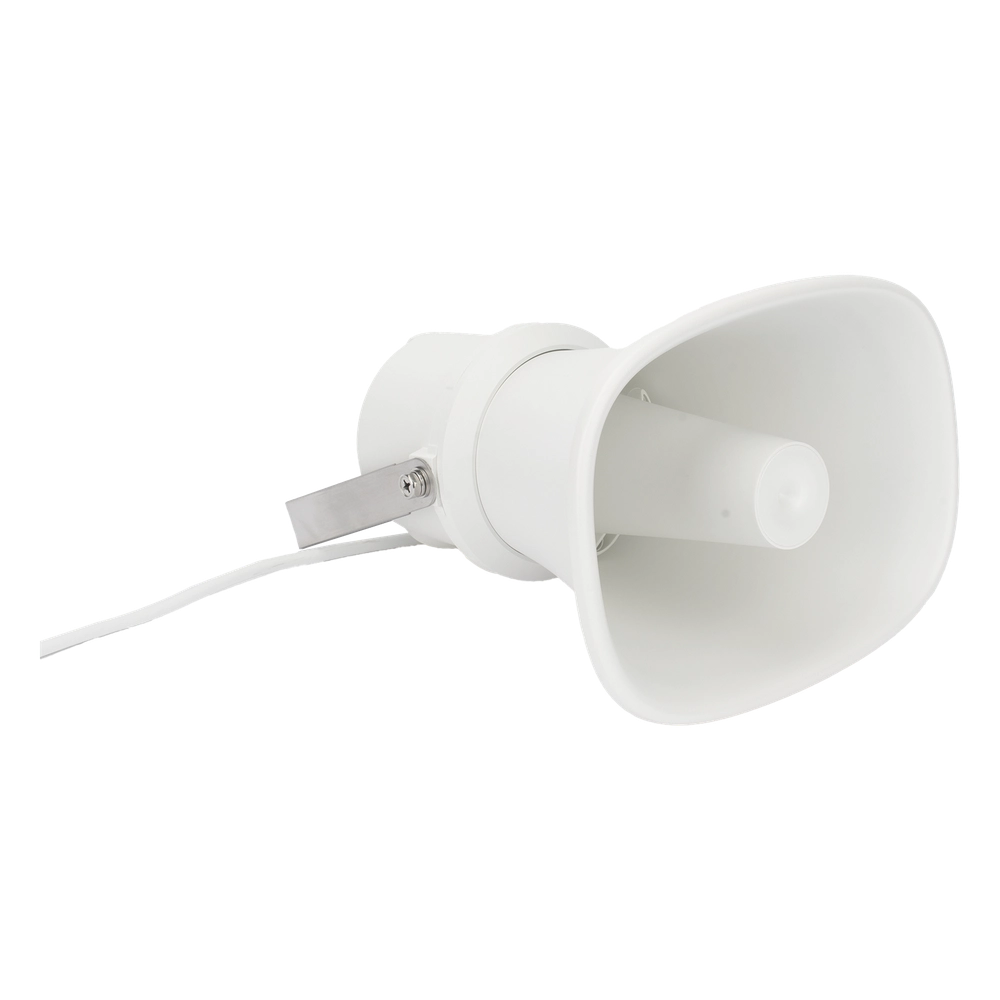 Bocina (Altavoz IP ) | Tipo Trompeta | 25 Watts | No requiere amplificador | 24VCD | Exterior IP67 | Metal | Entrada de alarma | Voceo en tiempo real | Calendarización de audios | Síntesis de Voz (TTS) - Imagen 3