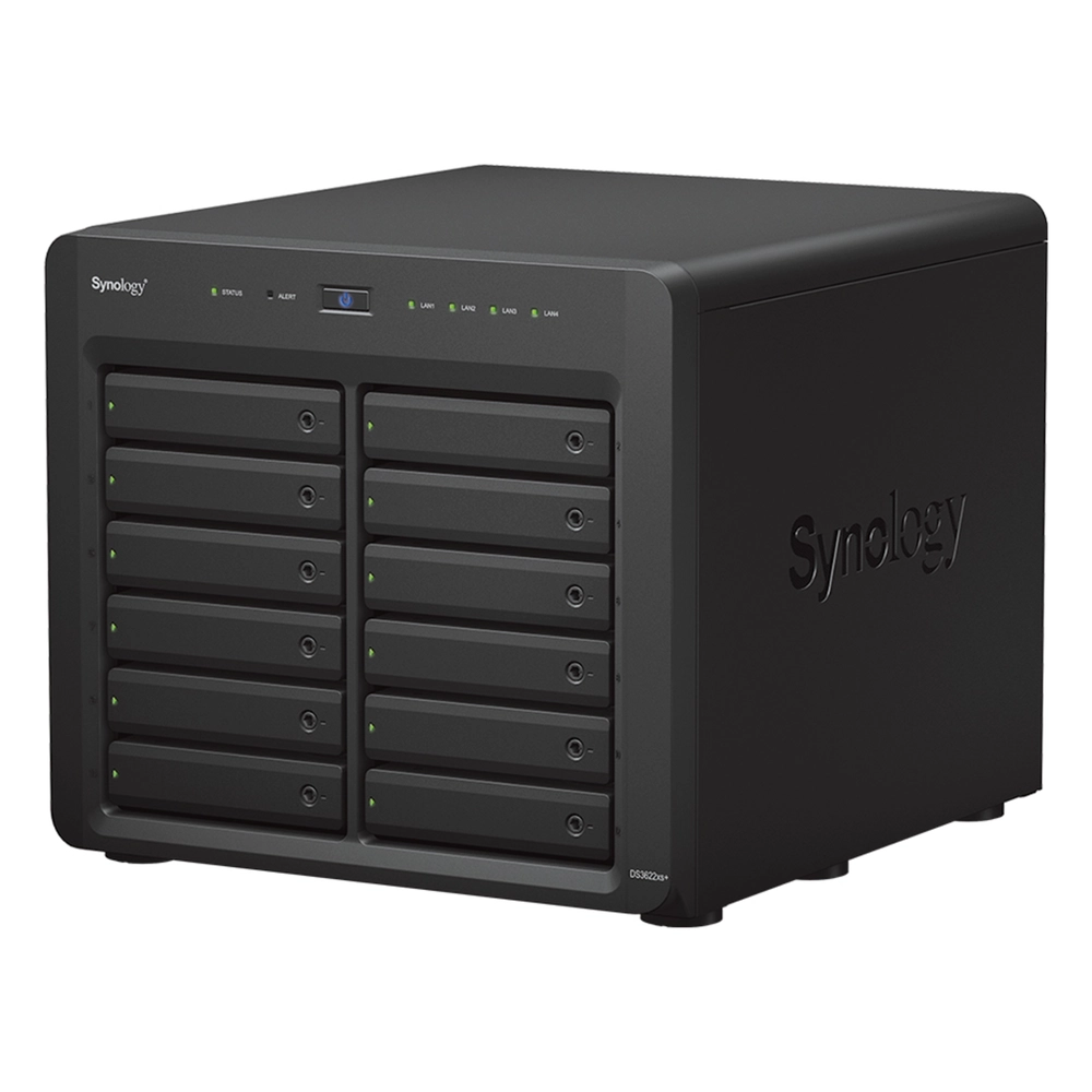 Servidor NAS Synology DiskStation DS3622xs+ | 12 Bahías | Intel Xeon 6 Núcleos | 16 GB DDR4 ECC | 10GbE RJ-45 | Expansión Hasta 36 Bahías | RAID F1, 0, 1, 5, 6, 10 | Caché NVMe SSD . - Imagen 4