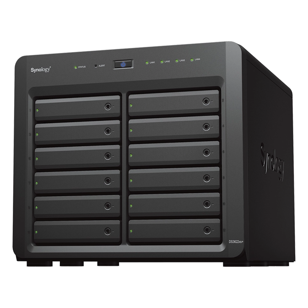 Servidor NAS Synology DiskStation DS3622xs+ | 12 Bahías | Intel Xeon 6 Núcleos | 16 GB DDR4 ECC | 10GbE RJ-45 | Expansión Hasta 36 Bahías | RAID F1, 0, 1, 5, 6, 10 | Caché NVMe SSD . - Imagen 5