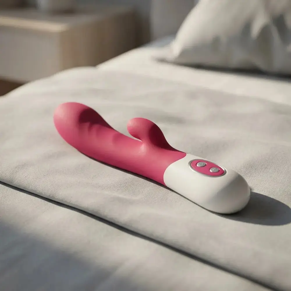 Vibrador Femenio Doble Estimulación Punto G Y Clitoris - Imagen 4