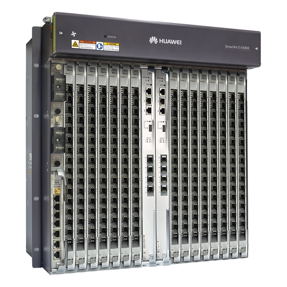 OLT GPON OptiXAccess Carrier Class con 1 tarjeta de 16 puertos GPON, 15 ranuras, 2 Fuentes de alimentación DC, 11 UR - Imagen 2