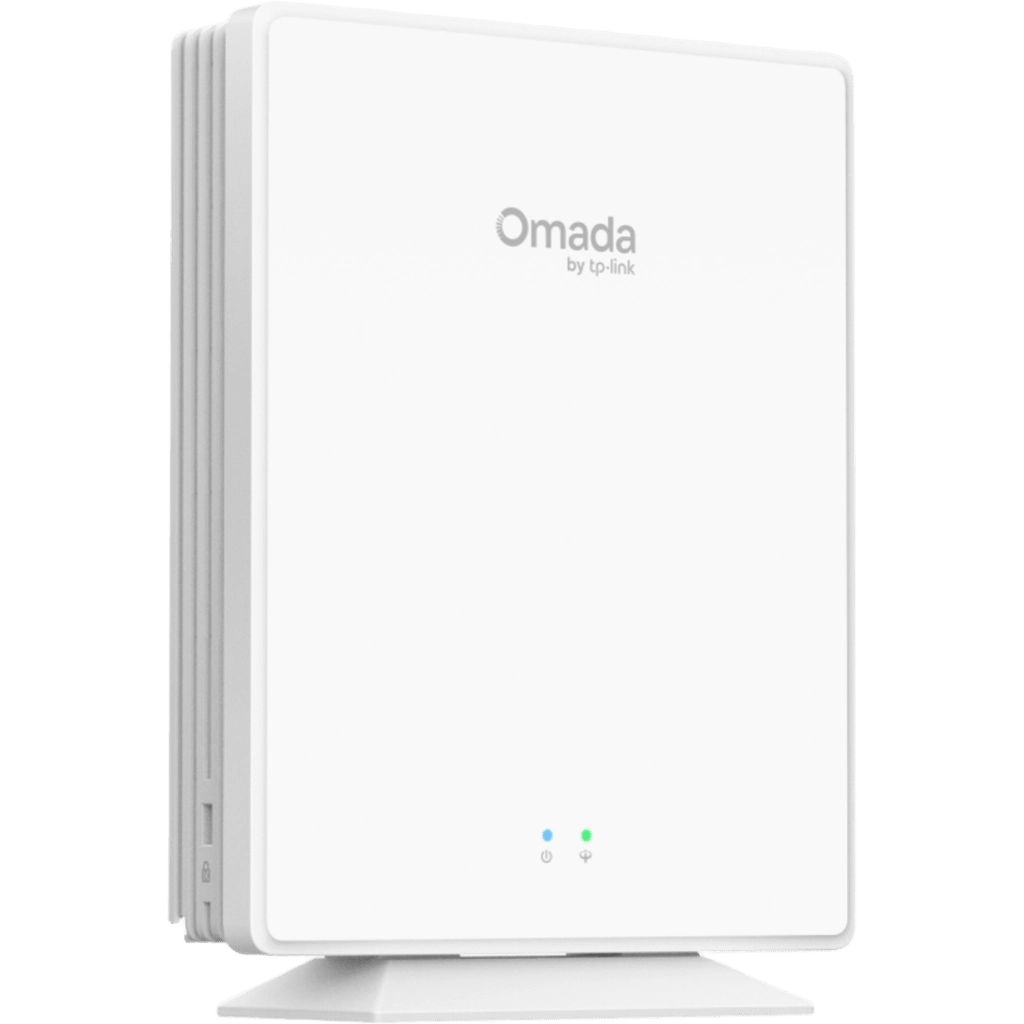 Access Point GPON AX1800 Desktop Wi-Fi 6 / 1.8 Gbps / 1x GPON + 4x Gigabit + 1x FXS / 120+ Clientes / Omada SDN / Mesh / Seamless Roaming