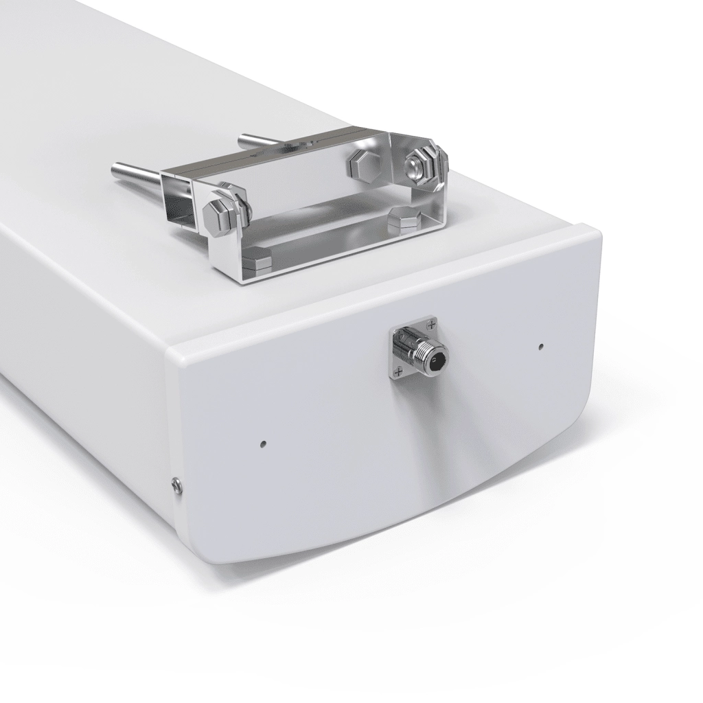 Antena Sectorial para Exterior / Frecuencia 1710-2190 MHz / Ganancia 18 dBi / Ancho de Banda 480 MHz / VSWR ≤1.5 / Potencia Máxima 200W / IP65 / Montaje en Tubo - Imagen 6