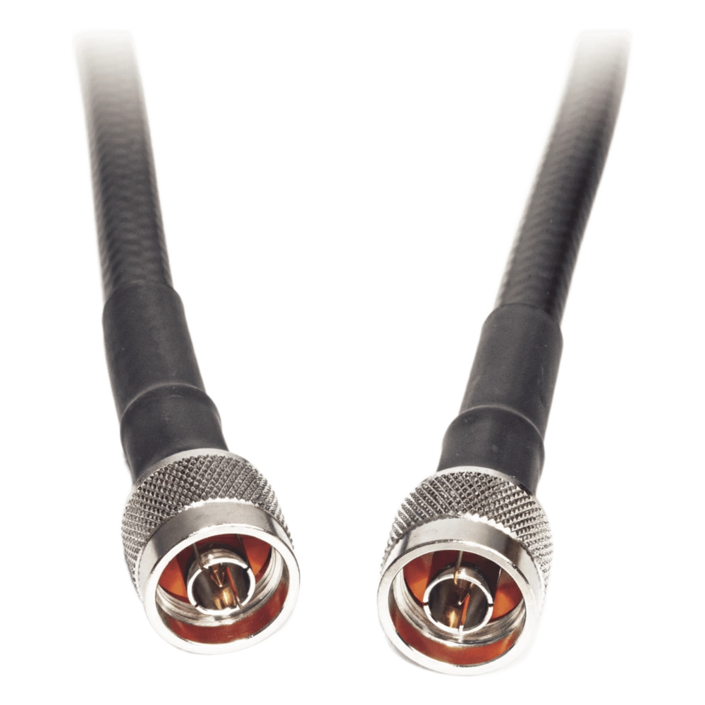 Jumper Coaxial con Cable Epcom405 | Conector N Macho en los Extremos | 30 Metros (98.43 Pies) de Longitud.