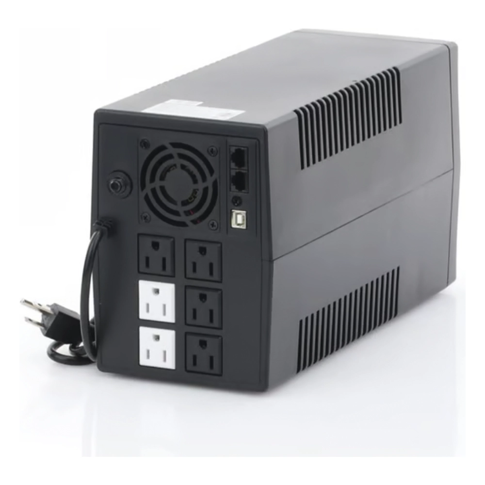 UPS de 1200VA/720W / Topología Línea Interactiva / Entrada y Salida 120 Vca / Clavija NEMA 5-15P / 6 Tomas NEMA 5-15R - Imagen 6