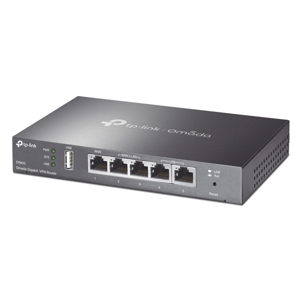 Router Omada VPN / SDN Multi-WAN Gigabit / 1 Puerto WAN Gigabit / 2 Puertos LAN Gigabit / 2 Puertos configurables LAN/WAN / 150,000 Sesiones Concurrentes / Administración Centralizada OMADA o Stand-Alone / 1 Puerto USB 2.0 - Imagen 2