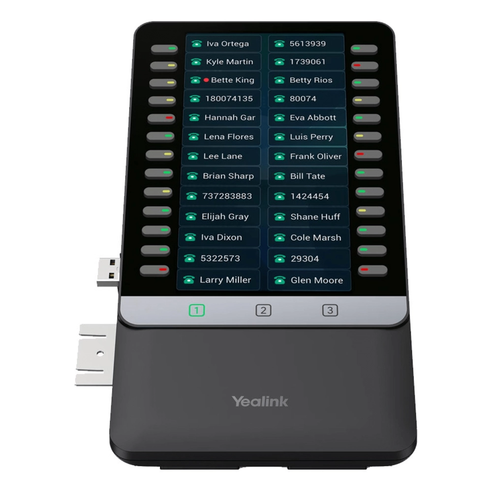 Módulo de Expansión EXP-55 de Yealink para Teléfonos IP Yealink Series T7X/T8X con Capacidad Para Hasta 78 Teclas Programables - Imagen 3