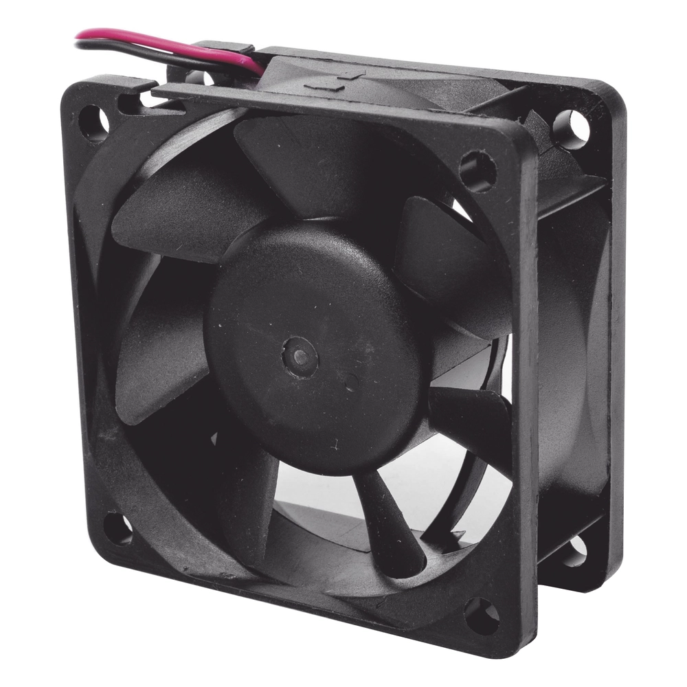 Ventilador Anticondensante Axial Cuadrado, 60x60x25 mm, 24 Vcc, 4500 RPM, 2.9 W, 0.12 A, Flujo de Aire de 25.0 CFM, Unión Sellada. - Imagen 5