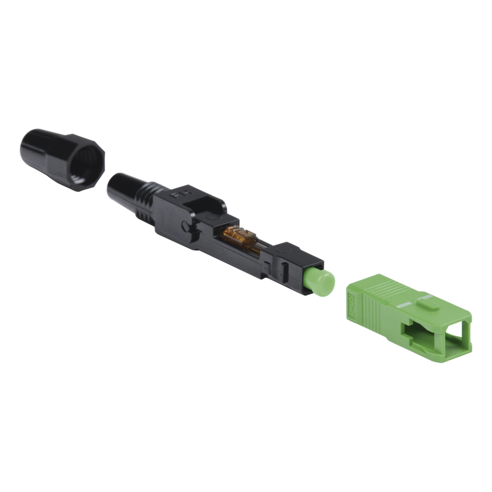 Conector Rápido de Instalación en Campo, Monomodo, SC/APC, Pre-Pulido, Re-Terminable, Ideal para Aplicaciones FTTx - Imagen 3
