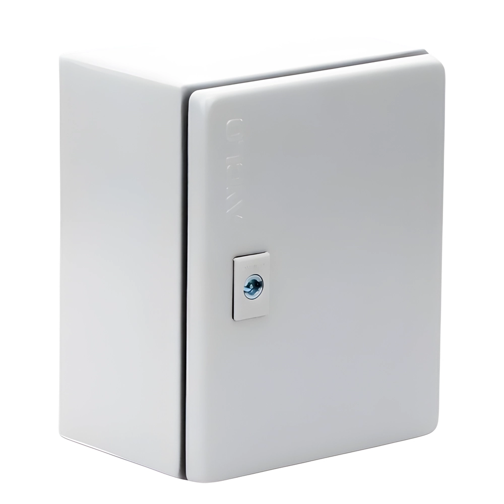 Gabinete de Acero / Nema 4 -IP 66 de 20 x 25 x 15 cm / Platina y certificado UL. - Imagen 3