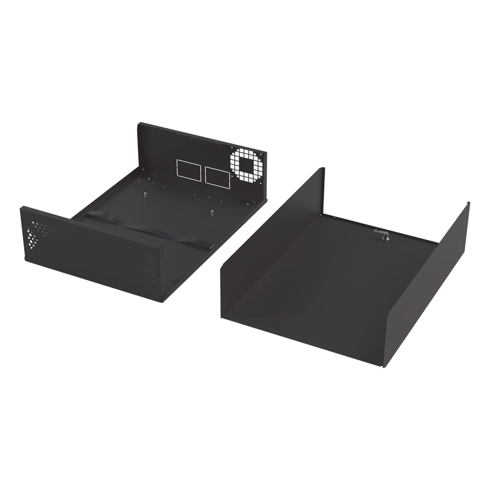 Gabinete Metálico para DVR/NVR con Chapa y llave. - Imagen 4