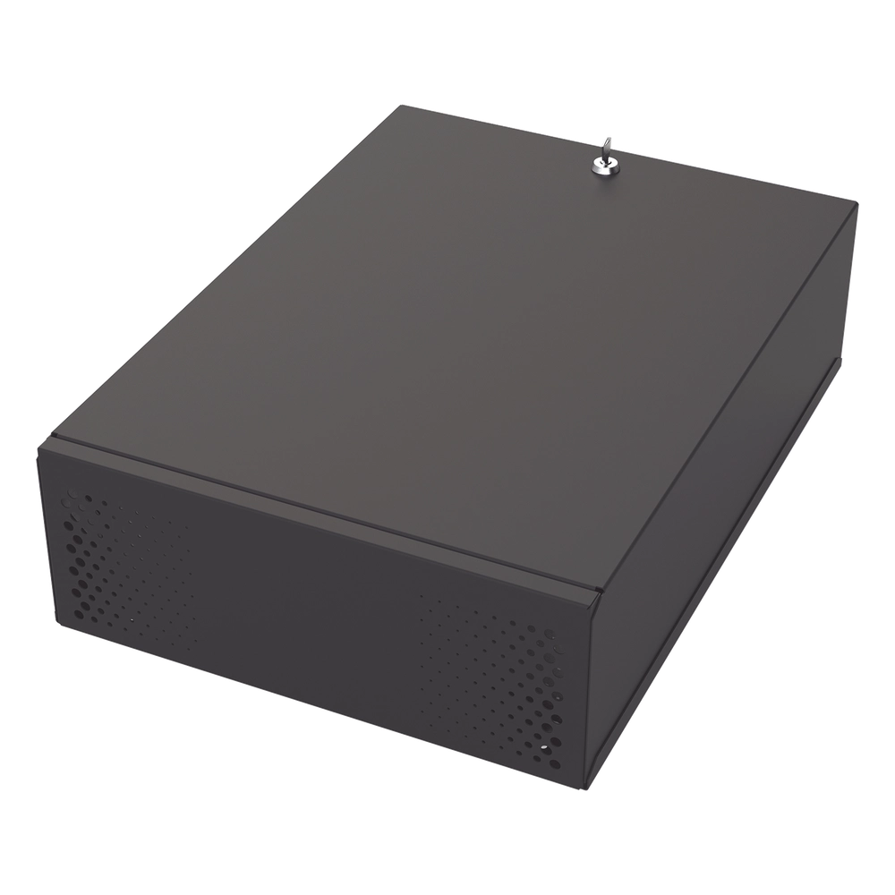 Gabinete Metálico para DVR/NVR con Chapa y llave.
