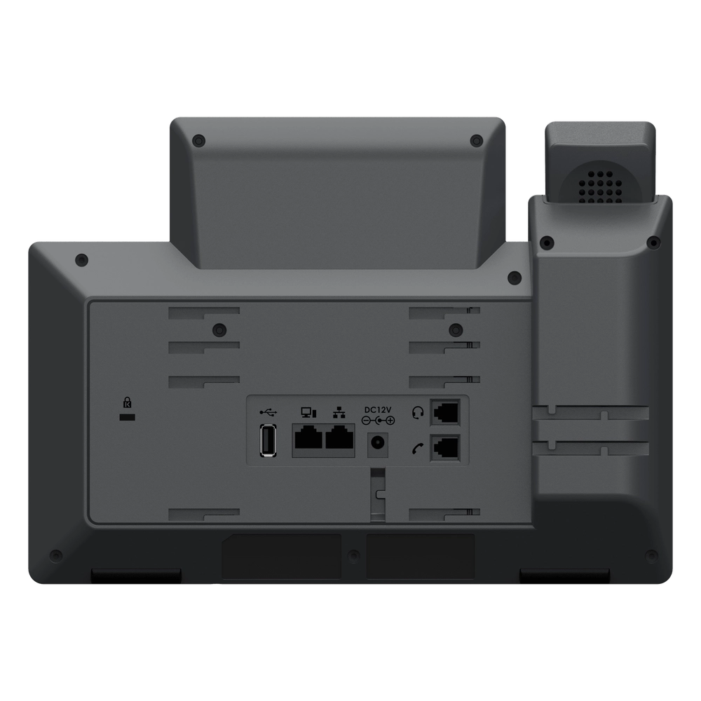 TELÉFONO IP PROFESIONAL DE 12 LÍNEAS / 24 TECLAS DE EXTENSIÓN PROGRAMABLES / WI-FI 6 / POE INTEGRADO / PANTALLA LCD 4.3 PULGADAS / SEGURIDAD DE NIVEL EMPRESARIAL / BLUETOOTH INTEGRADO / COMPATIBLE CON GDMS / AUDIO HD CON NOISE-SHIELD - Imagen 6