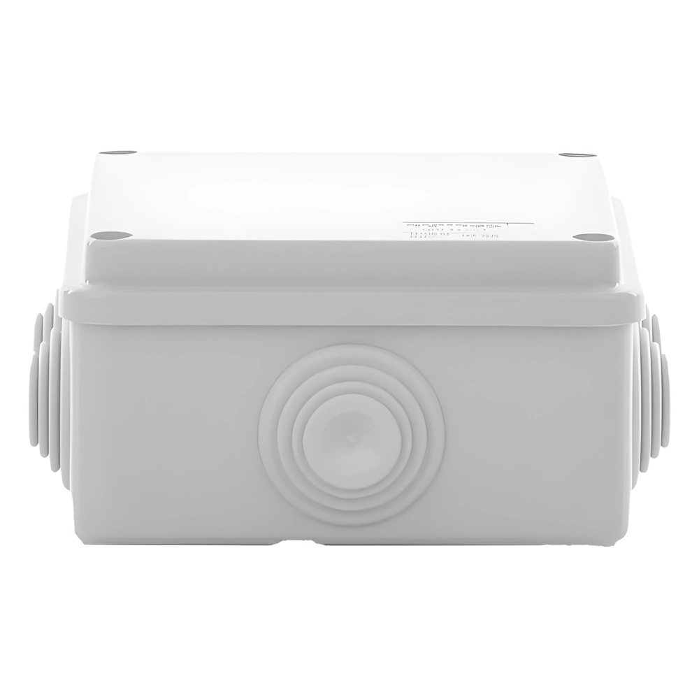 Caja Estanca de PVC Para Derivación y Conexión, 6 Entradas, Tapa Atornillada,100x100x50 mm (Área Interna), Uso Exterior IP55, Material que no Propaga el Fuego y Libre de Hálogenos - Imagen 3