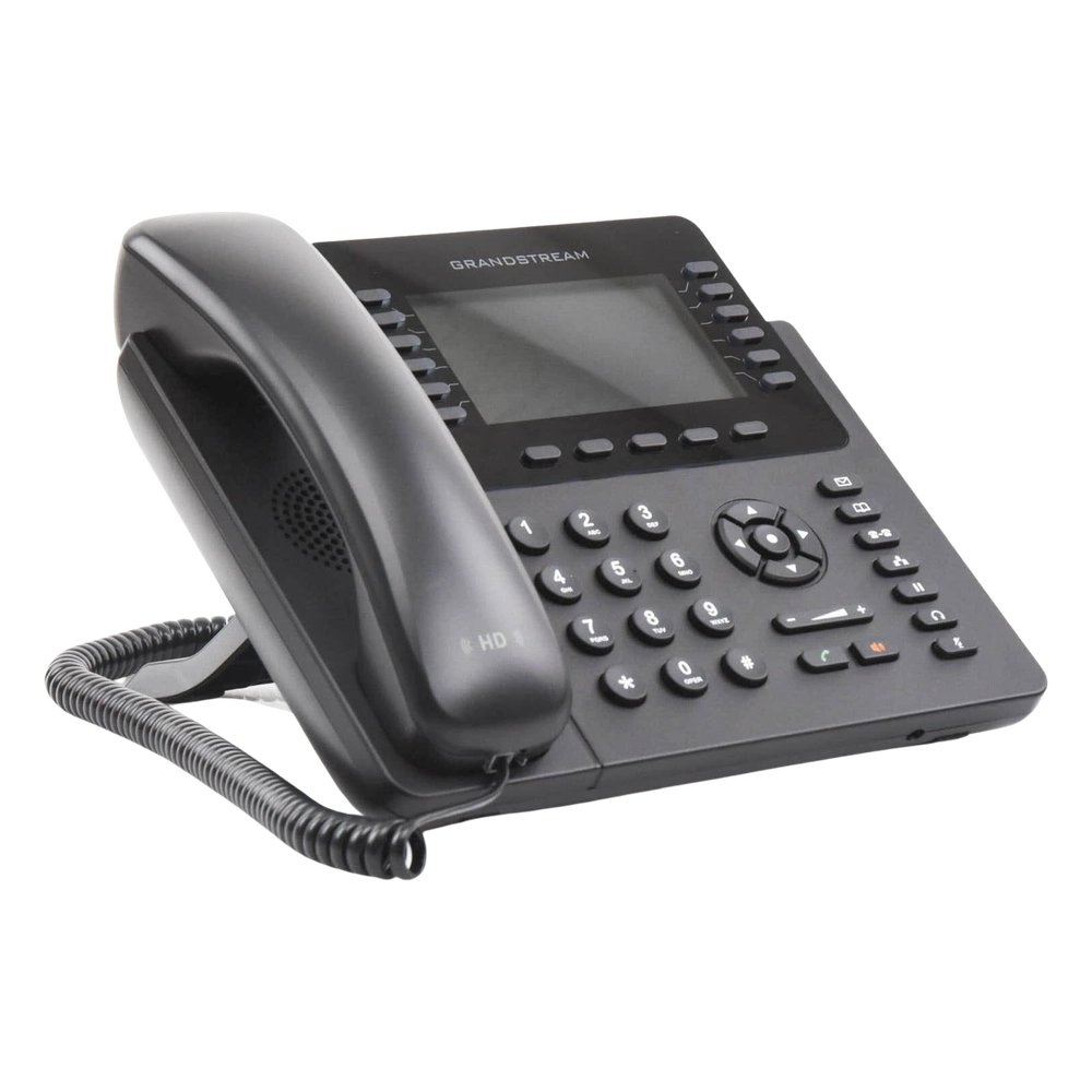 Teléfono IP empresarial de 12 Líneas con 5 teclas de función y conferencia de 4 vías, PoE - Imagen 3