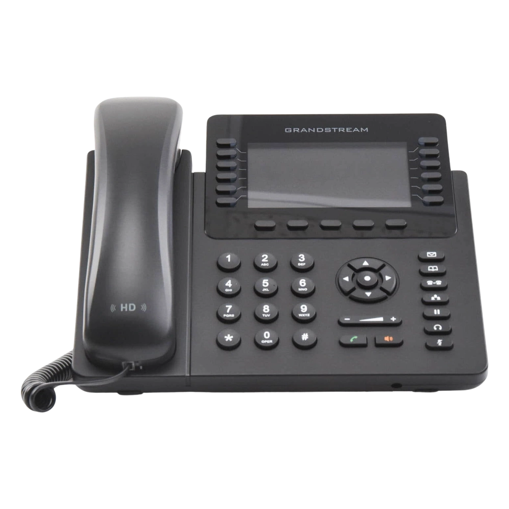 Teléfono IP empresarial de 12 Líneas con 5 teclas de función y conferencia de 4 vías, PoE - Imagen 4