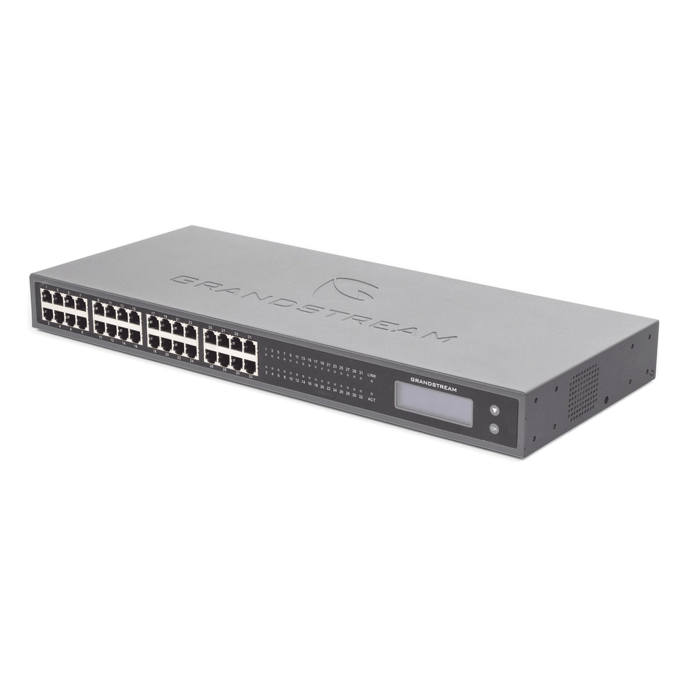 Adaptador VoIP GrandStream de 32 FXS 2 puertos telco 50 pins p/montaje en rack - Imagen 3