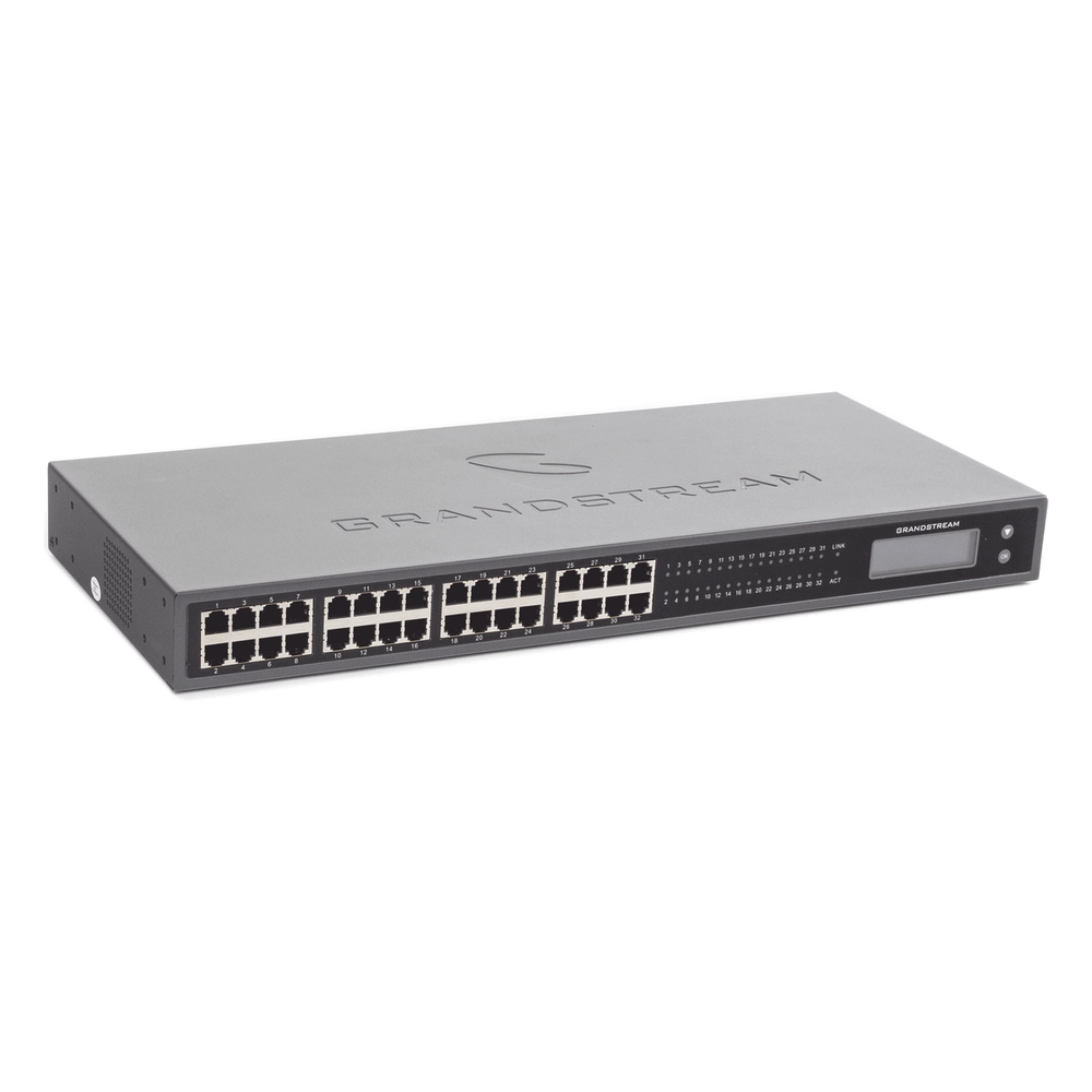 Adaptador VoIP GrandStream de 32 FXS 2 puertos telco 50 pins p/montaje en rack - Imagen 4