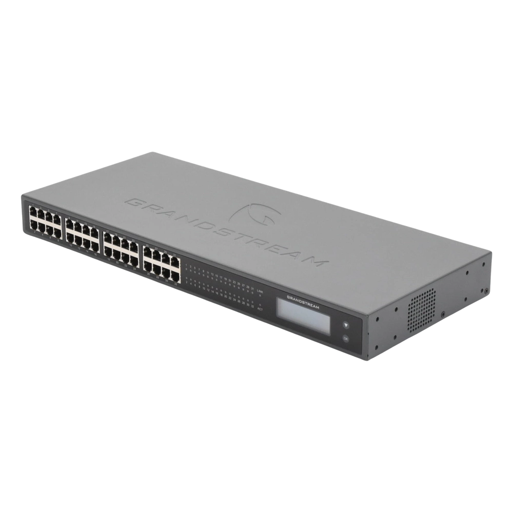 Adaptador VoIP GrandStream de 32 FXS 2 puertos telco 50 pins p/montaje en rack - Imagen 8