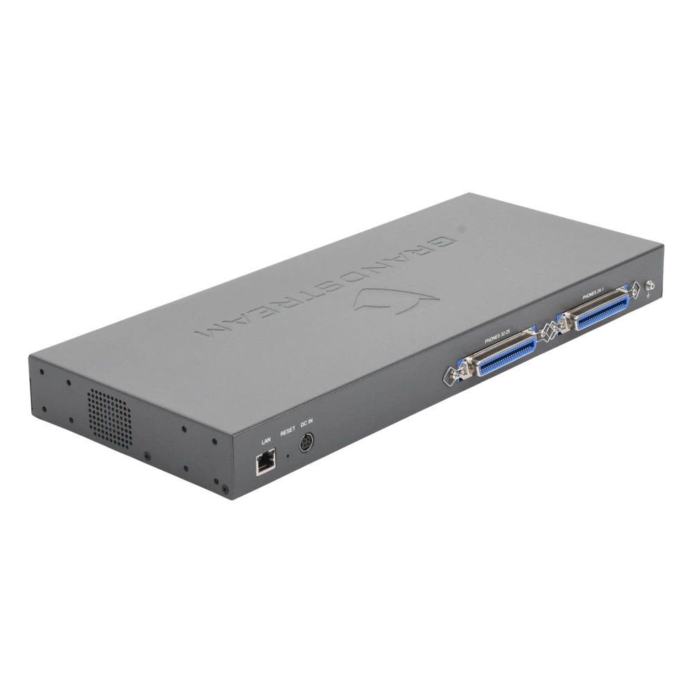 Adaptador VoIP GrandStream de 32 FXS 2 puertos telco 50 pins p/montaje en rack - Imagen 10