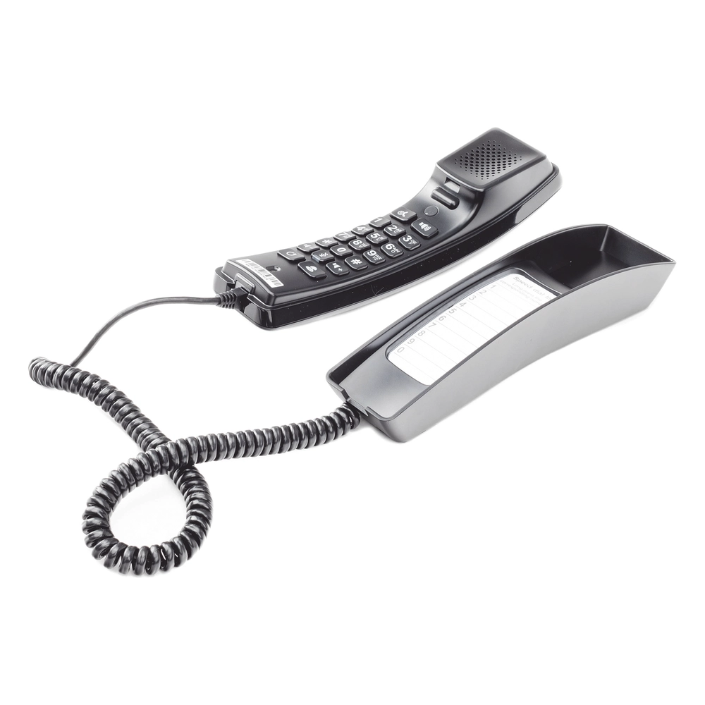 Teléfono IP profesional para Hotelería, montaje en pared, teclado numérico estándar, conferencia de 3 vías, Opus y PoE. - Imagen 4