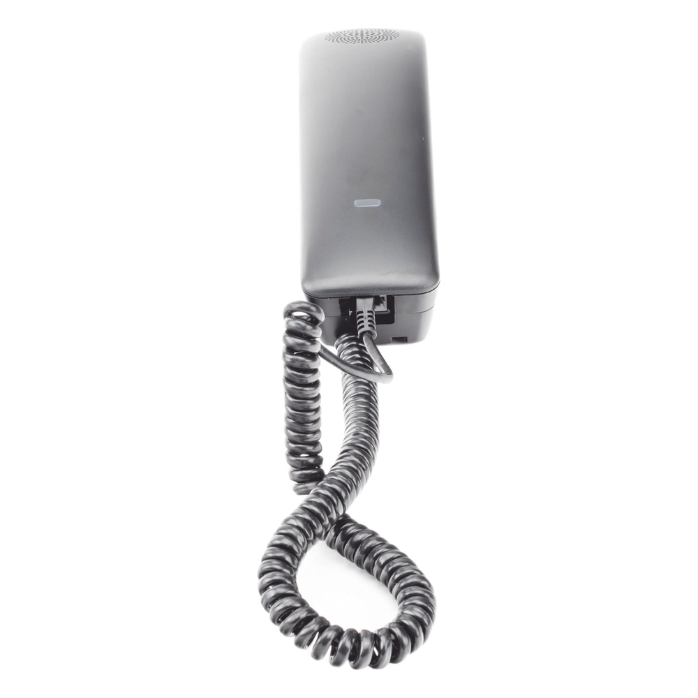 Teléfono IP profesional para Hotelería, montaje en pared, teclado numérico estándar, conferencia de 3 vías, Opus y PoE. - Imagen 6