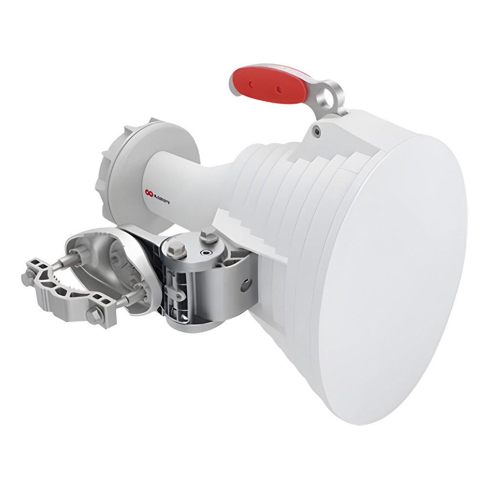 Antena asimétrica de 30° (30°H 20°V) 20.5 dBi tipo cuerno 5180-6000 MHz altamente eficiente, sin cables, sin perdidas, sin lóbulos listas para TwistPort - Imagen 3